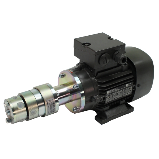 Zentralschmierung MultiFlex Radialkolbenpumpe - 230/400 V - mit Koaxialgetriebe - 1
